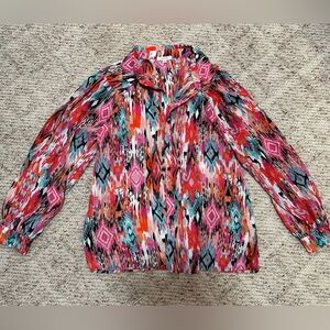 Colorful Patterned Women's blouse